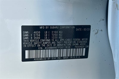 2023 Subaru Legacy Limited