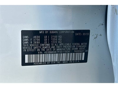 2023 Subaru Legacy Limited