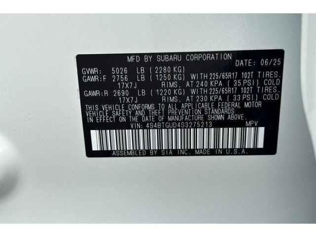 2025 Subaru Outback Wilderness