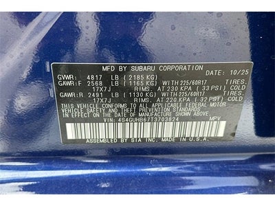 2026 Subaru CROSSTREK Base