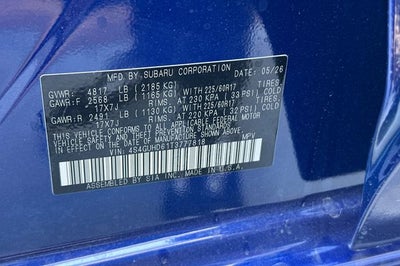 2026 Subaru Crosstrek Premium