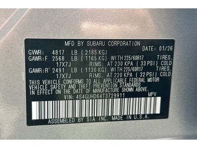 2026 Subaru CROSSTREK Premium