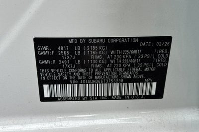2026 Subaru CROSSTREK Premium