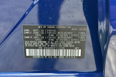 2026 Subaru CROSSTREK Premium