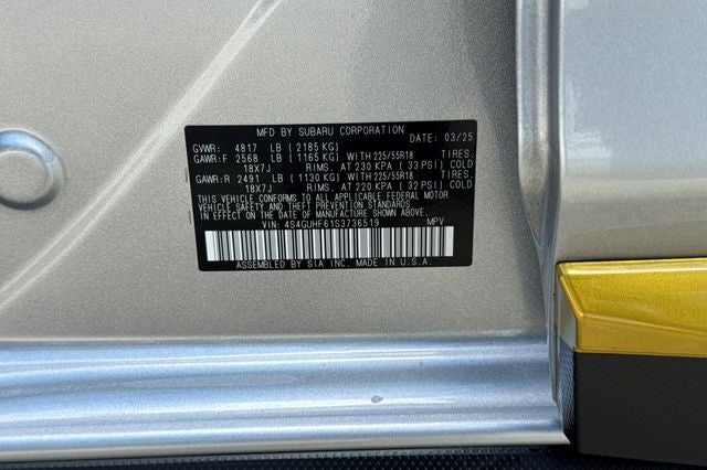 2025 Subaru Crosstrek Sport