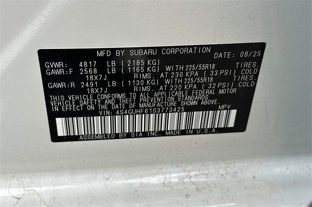 2025 Subaru CROSSTREK Sport