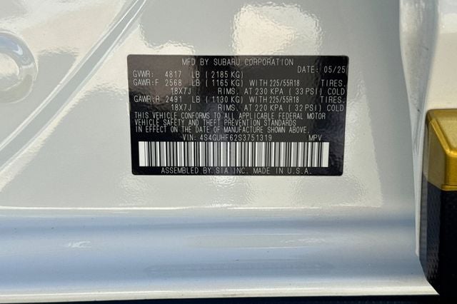 2025 Subaru Crosstrek Sport