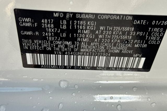 2026 Subaru CROSSTREK Sport