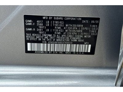 2025 Subaru Crosstrek Sport