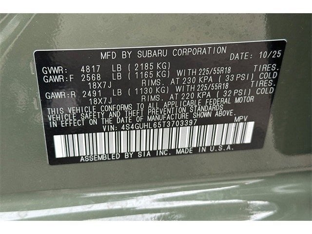 2026 Subaru CROSSTREK Limited