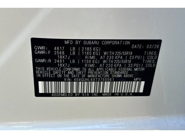 2026 Subaru CROSSTREK Limited