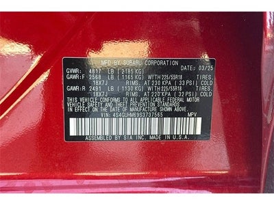 2025 Subaru Crosstrek Limited