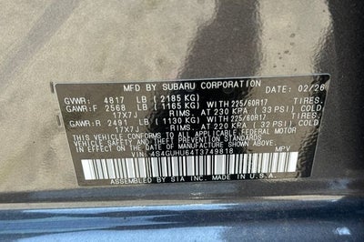 2026 Subaru CROSSTREK Wilderness