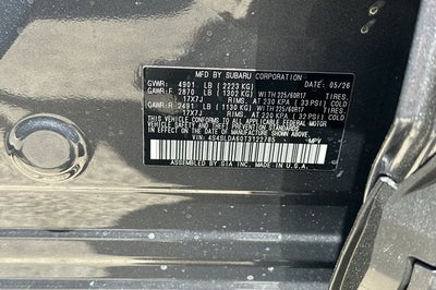 2026 Subaru Forester Base