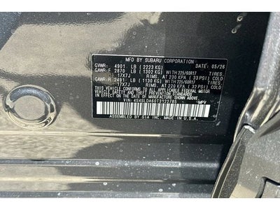 2026 Subaru FORESTER Standard Model