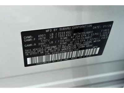 2026 Subaru FORESTER Premium