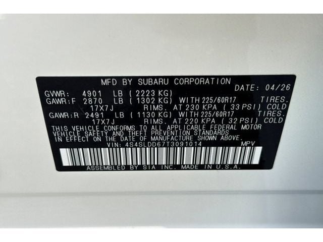 2026 Subaru Forester Premium