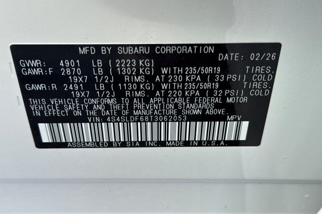 2026 Subaru FORESTER Sport