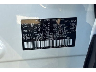 2026 Subaru FORESTER Sport Onyx Edition