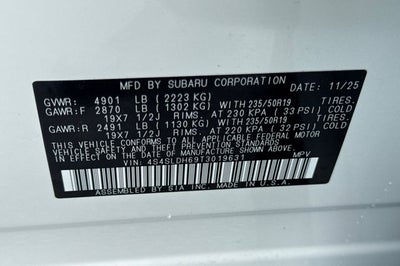 2026 Subaru Forester Sport