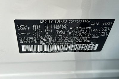 2026 Subaru FORESTER Sport Onyx Edition