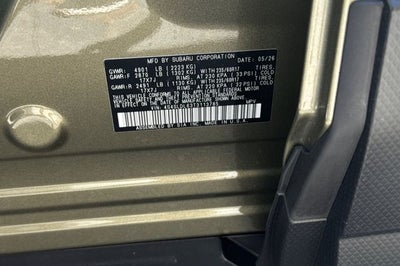 2026 Subaru Forester Wilderness