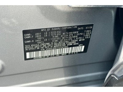 2026 Subaru FORESTER Limited