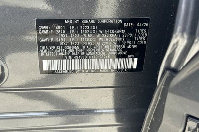 2026 Subaru FORESTER Touring