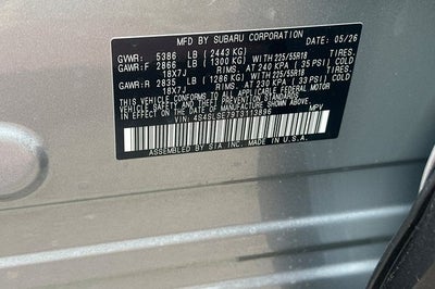 2026 Subaru Forester Premium Hybrid