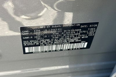 2026 Subaru FORESTER Premium Hybrid