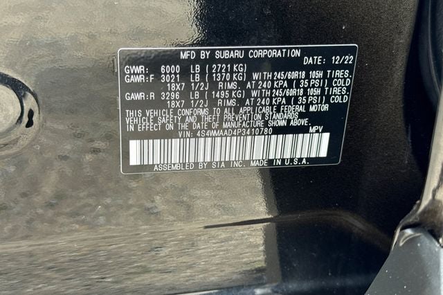 2023 Subaru Ascent Base