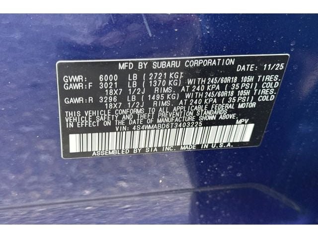 2026 Subaru Ascent Premium