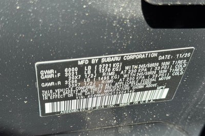 2026 Subaru Ascent Limited