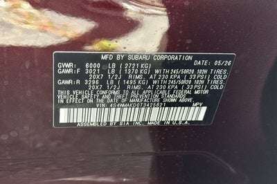 2026 Subaru Ascent Touring