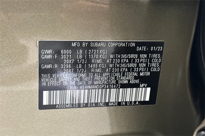 2023 Subaru Ascent Touring