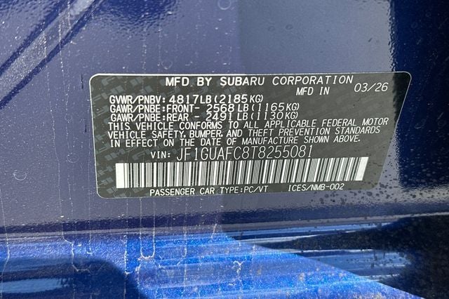 2026 Subaru Impreza Sport