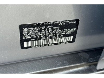 2026 Subaru WRX Premium
