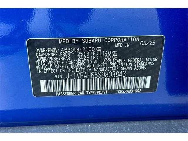 2025 Subaru WRX Premium