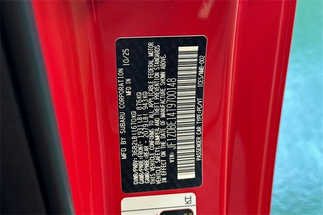 2026 Subaru BRZ Limited