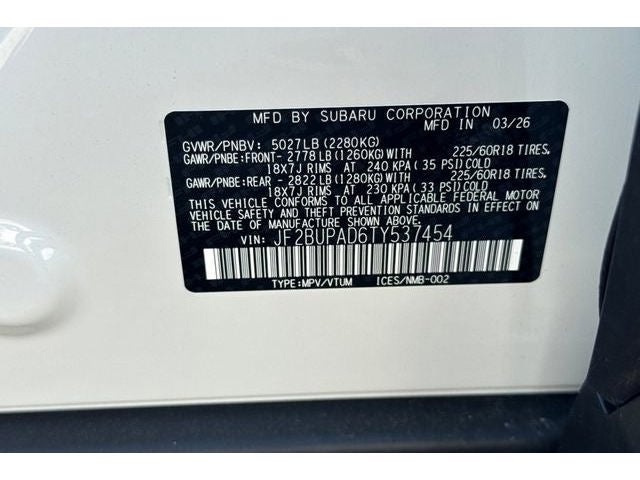 2026 Subaru Outback Premium