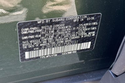 2026 Subaru OUTBACK Limited