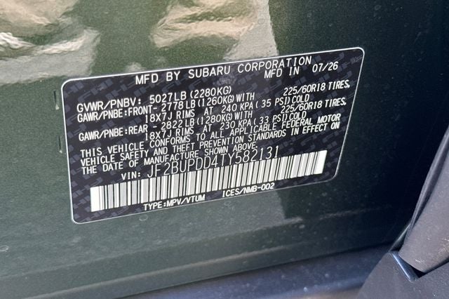 2026 Subaru OUTBACK Limited