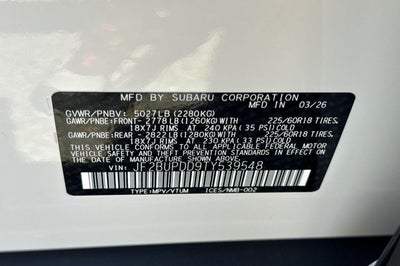 2026 Subaru OUTBACK Limited