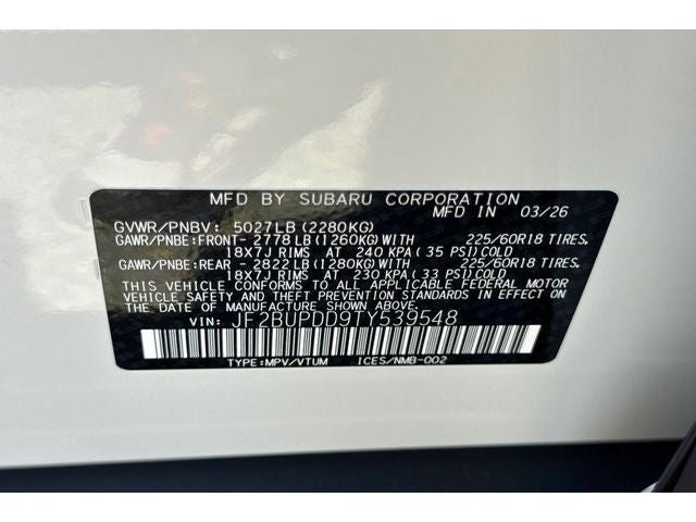 2026 Subaru OUTBACK Limited
