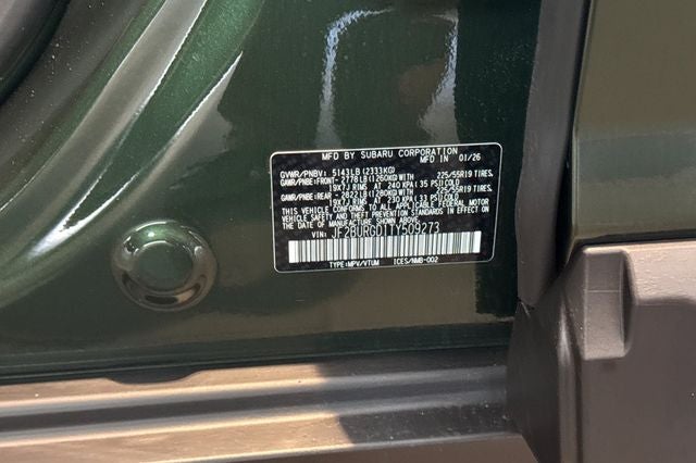 2026 Subaru OUTBACK Limited XT