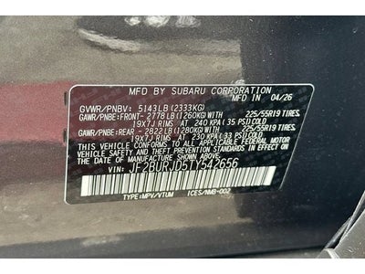 2026 Subaru OUTBACK Touring XT