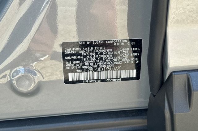 2026 Subaru OUTBACK Touring XT