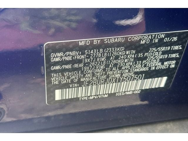 2026 Subaru OUTBACK Touring XT