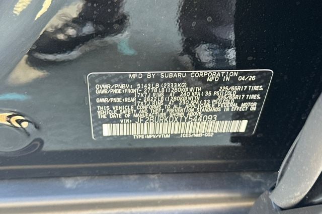 2026 Subaru OUTBACK Wilderness