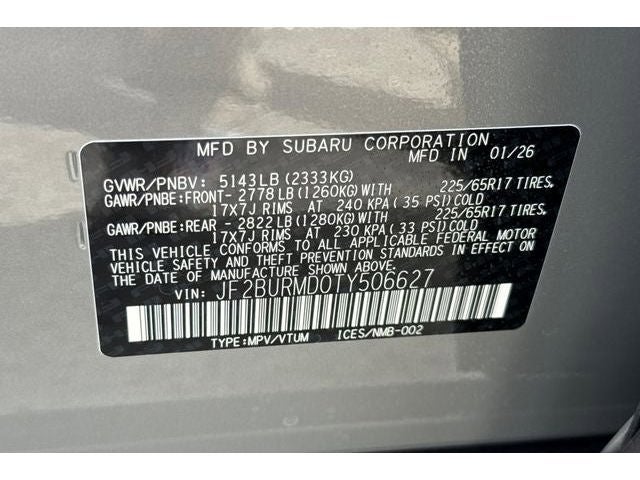 2026 Subaru OUTBACK Wilderness
